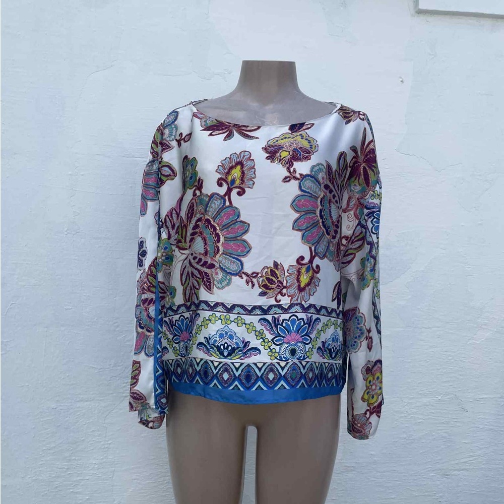 Zara Multicolor Floral Blouse